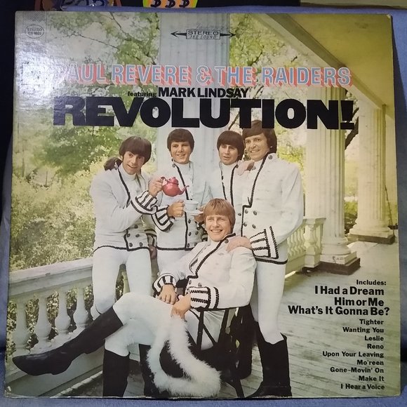 Paul Revere and The Raiders Other - Paul Revere and The Raiders  Revolution 1967 Vinyl Record
